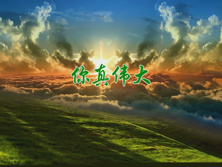 你真伟大