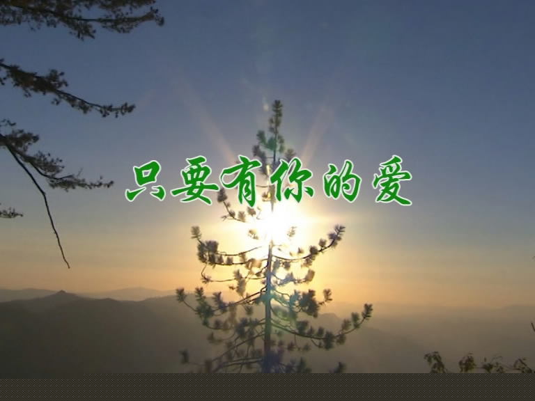 只要有你的爱
