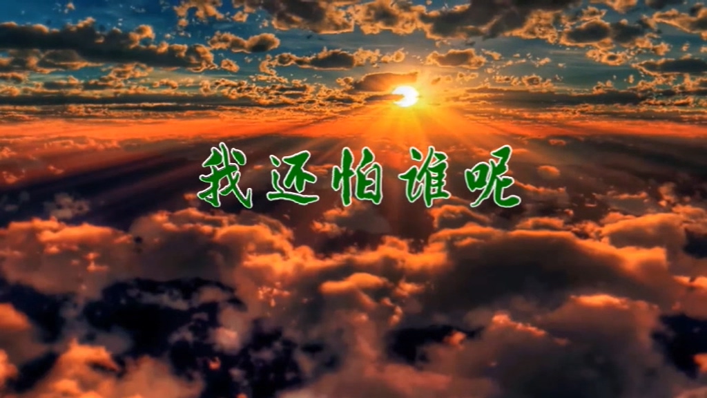 我还怕谁呢