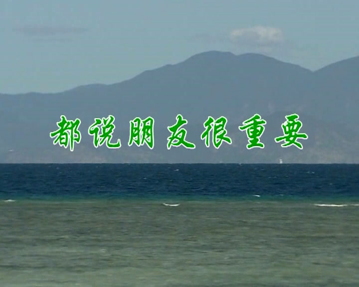 都说朋友很重要