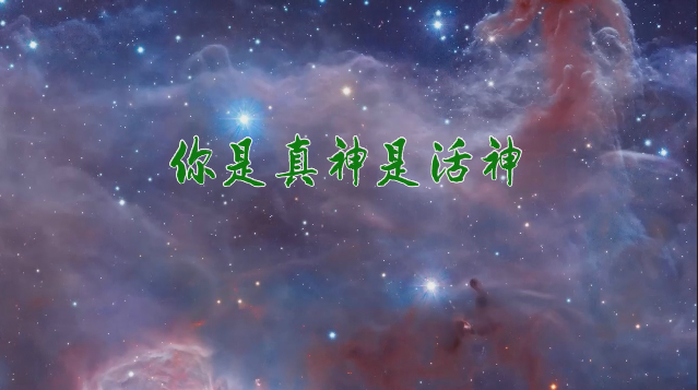 你是真神是活神